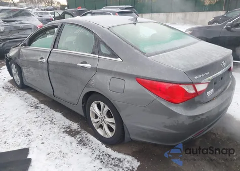 2013 Hyundai Sonata Limited из США, поврежденный, VIN 5NPEC4AC5DH810651